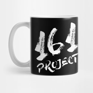 Project 1619 dry brush typography Mug